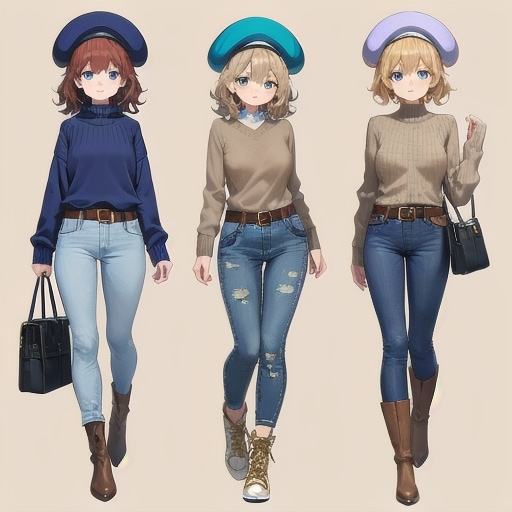 脚長効果⁈(三線) | の人気AIイラスト・グラビア