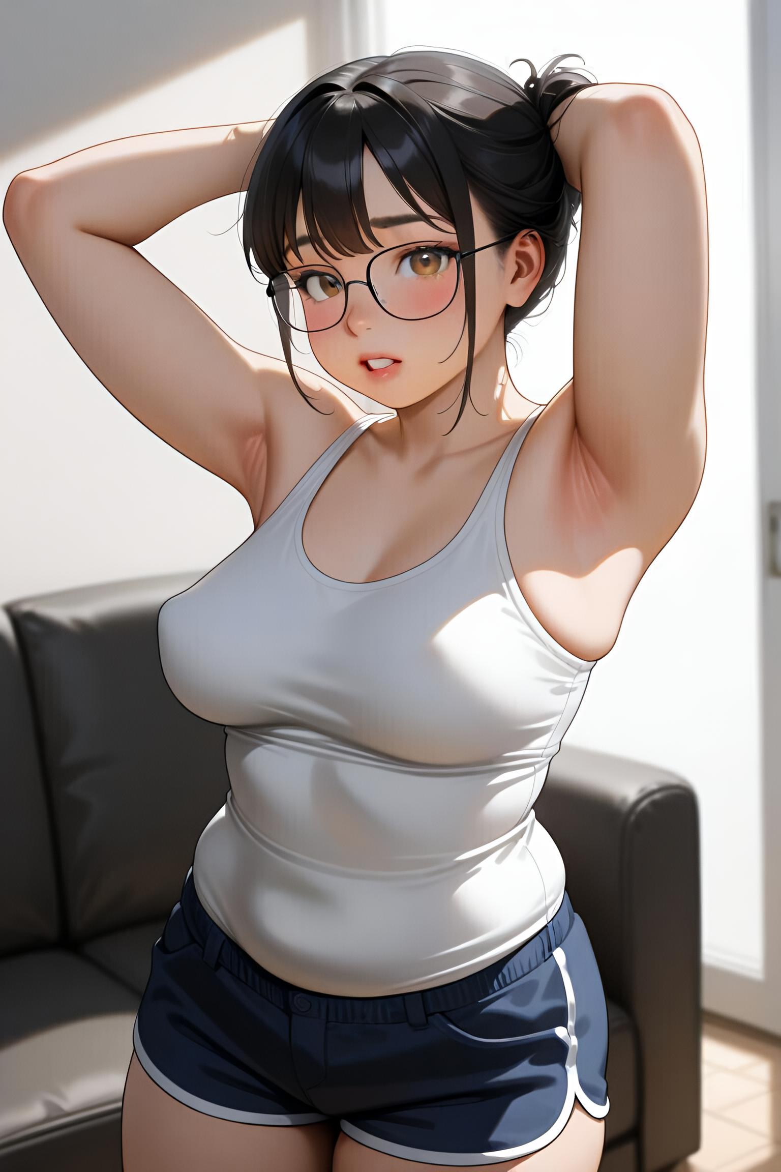 今髪やるから少し待って