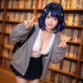 本の紹介ガール 2枚目