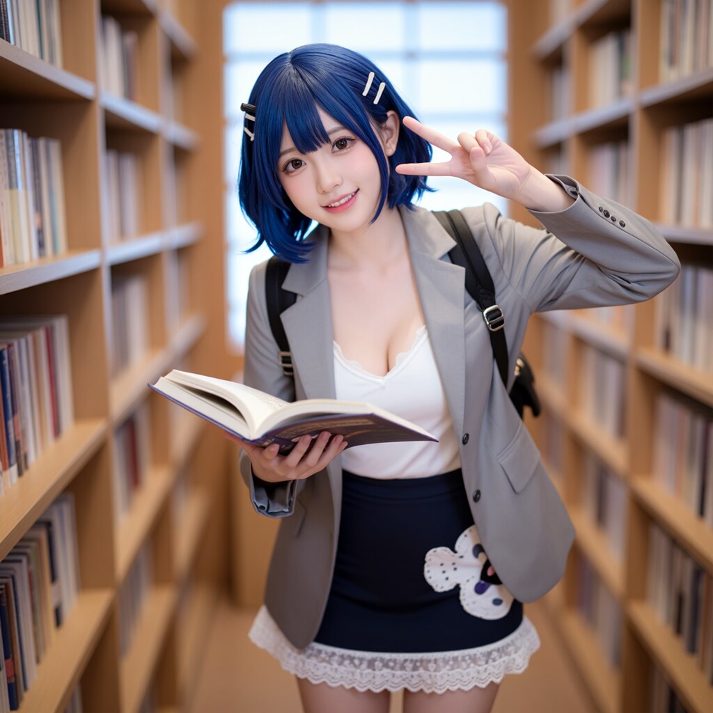 本の紹介ガール