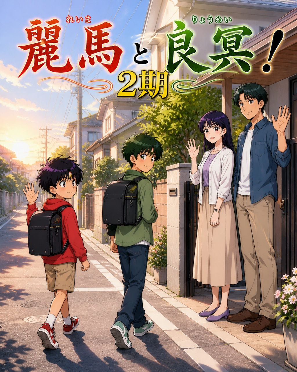 麗馬と良冥！2期第14話
