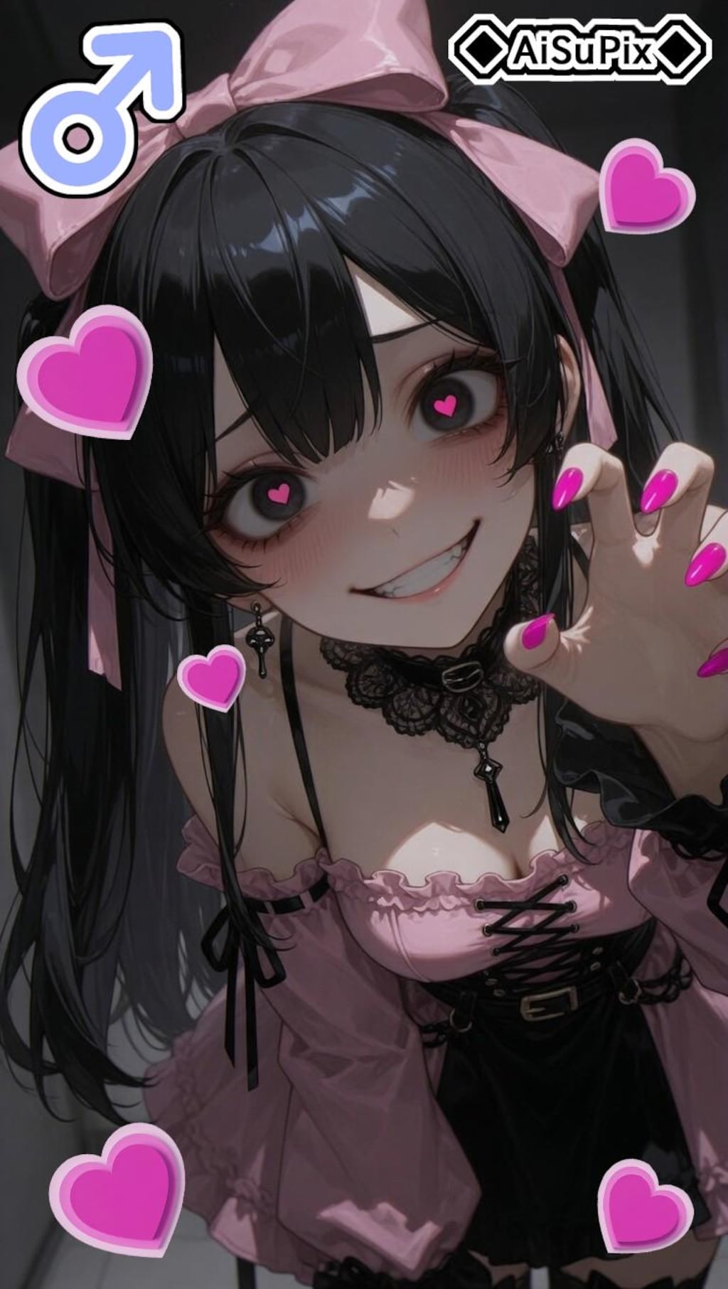 💙AiSuPix／可愛いゴスロリちゃん💙