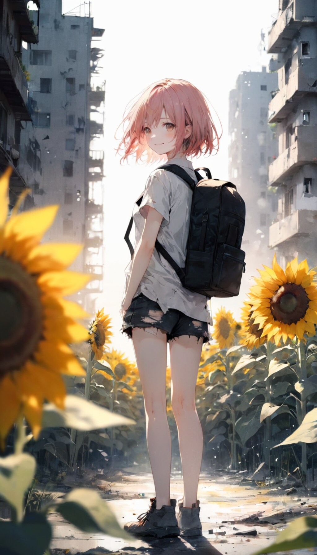 向日葵畑のたま