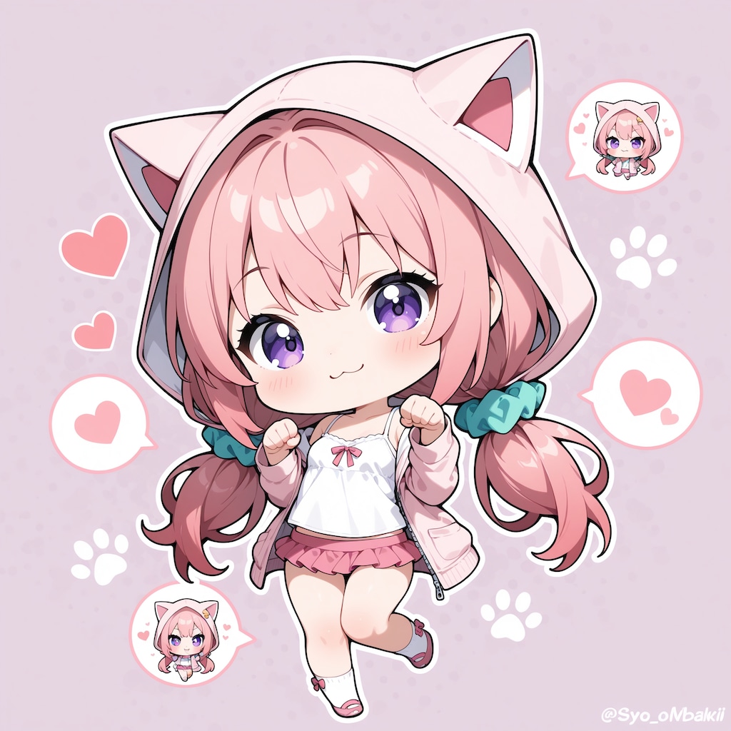 ちびおさげちゃん