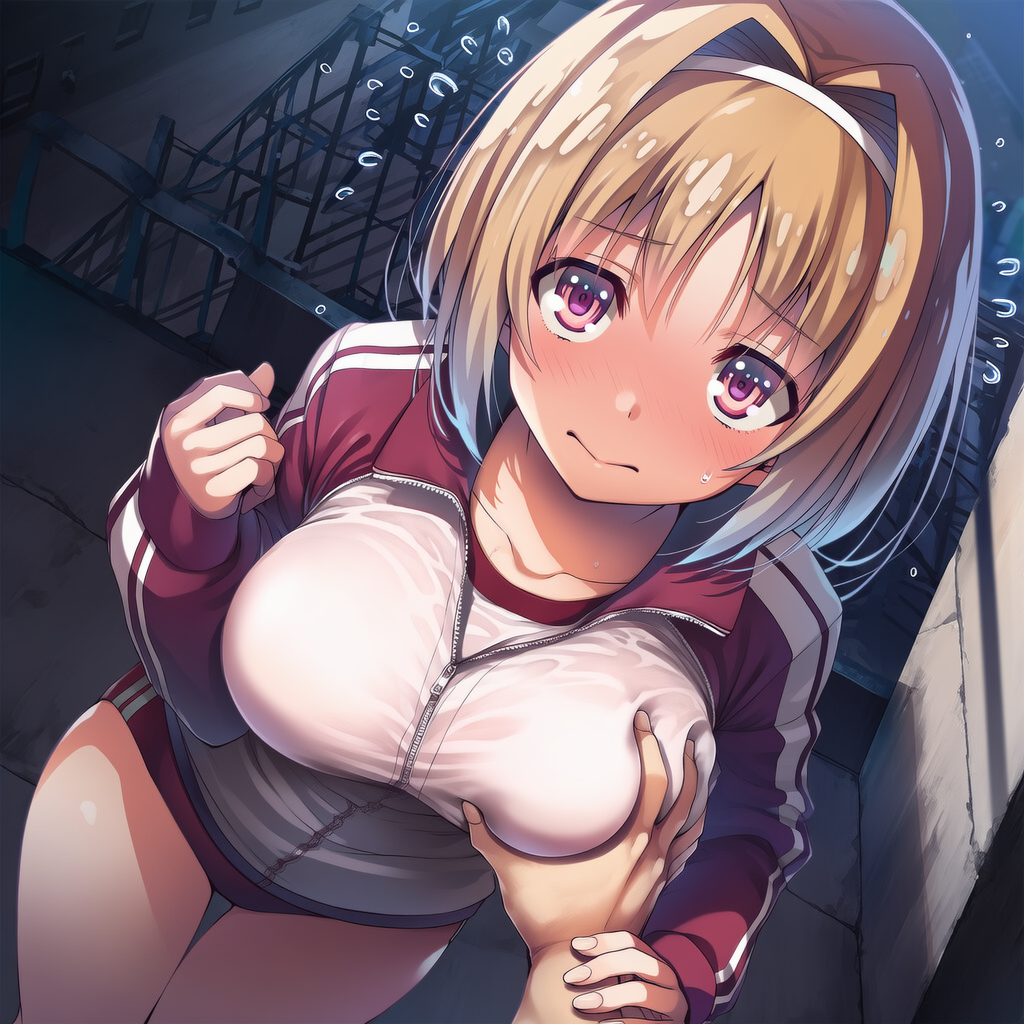 胸揉み