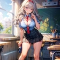 着崩し制服フェス企画作品です 2枚目