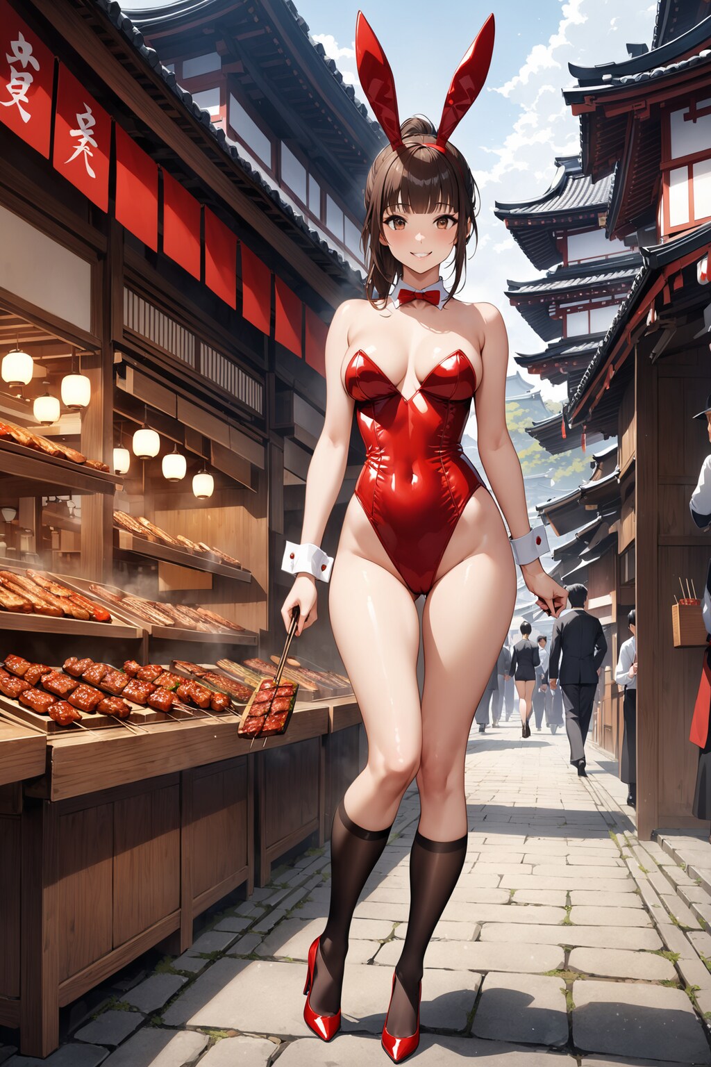 観光地での食べ歩き・飲み歩き