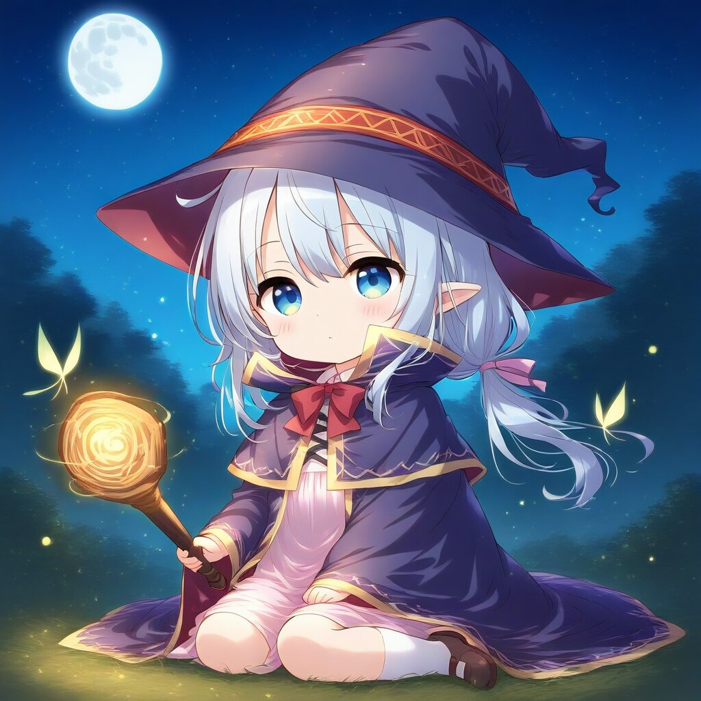 小さな魔女っ娘