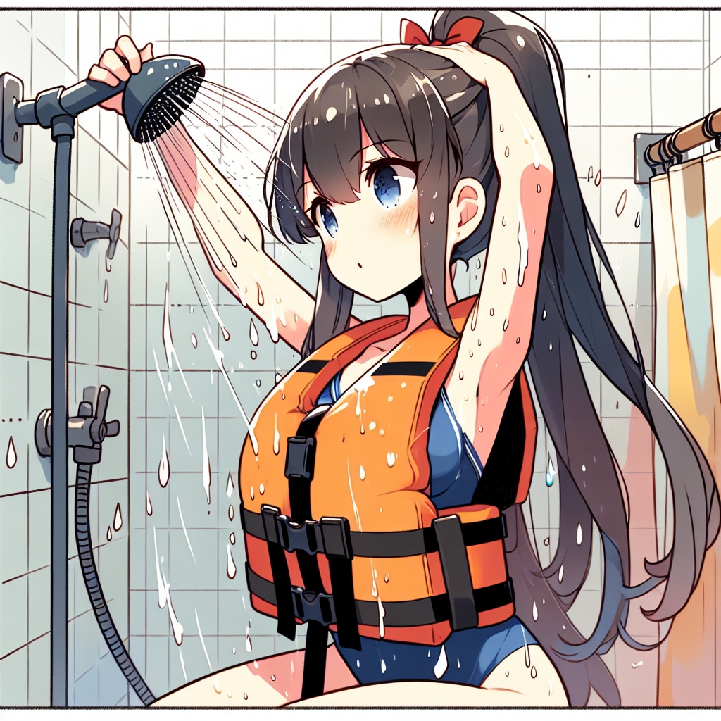 着心地テスト（ライフジャケット）