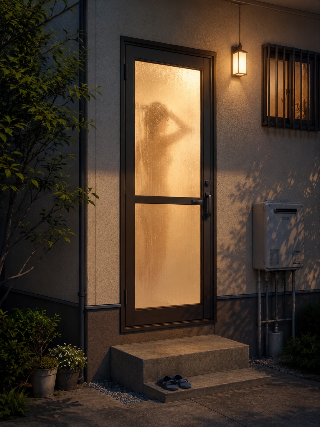 外から丸見えじゃないか