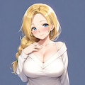 セーターを着た王妃様 2枚目
