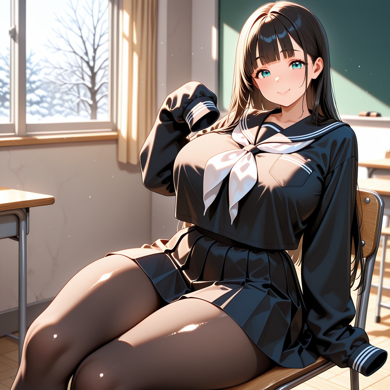 萌え袖は小柄の特権なのか？