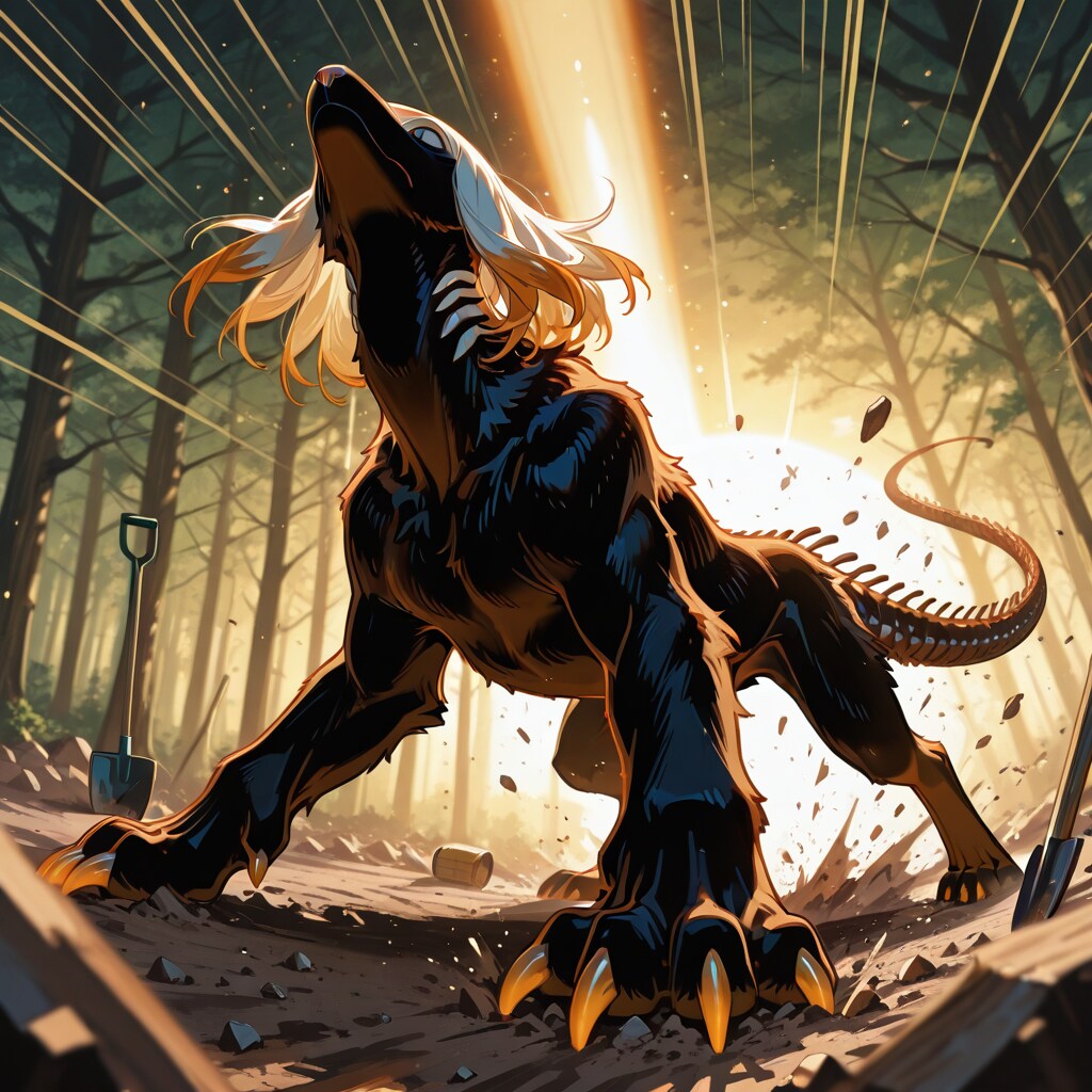 今日のわんこ（ECHIDNAのすがた）