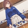 ブルーベリーケーキ作ったよ 8枚目