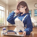 ブルーベリーケーキ作ったよ 10枚目