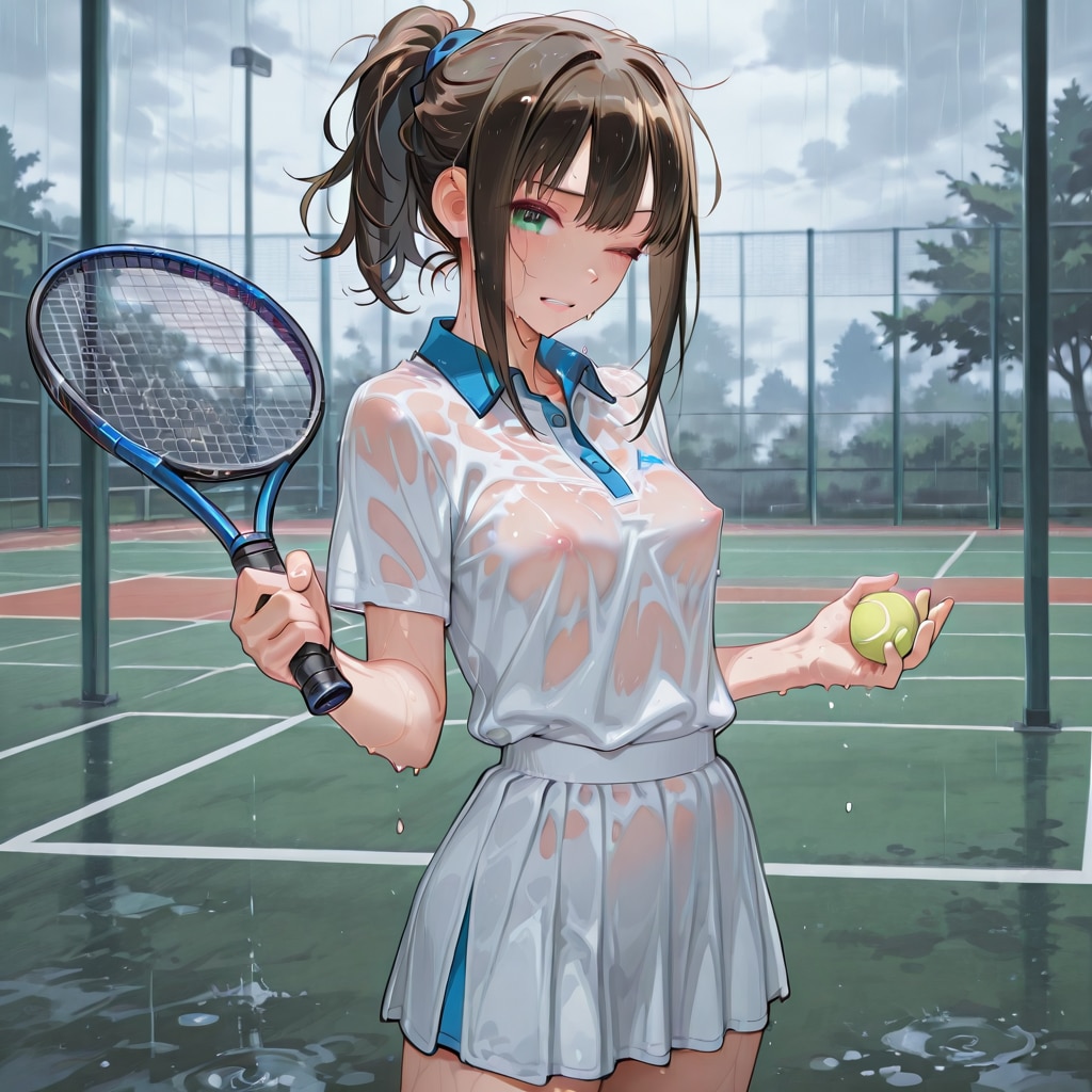 突然の雨