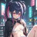 路上で忘年会 2枚目