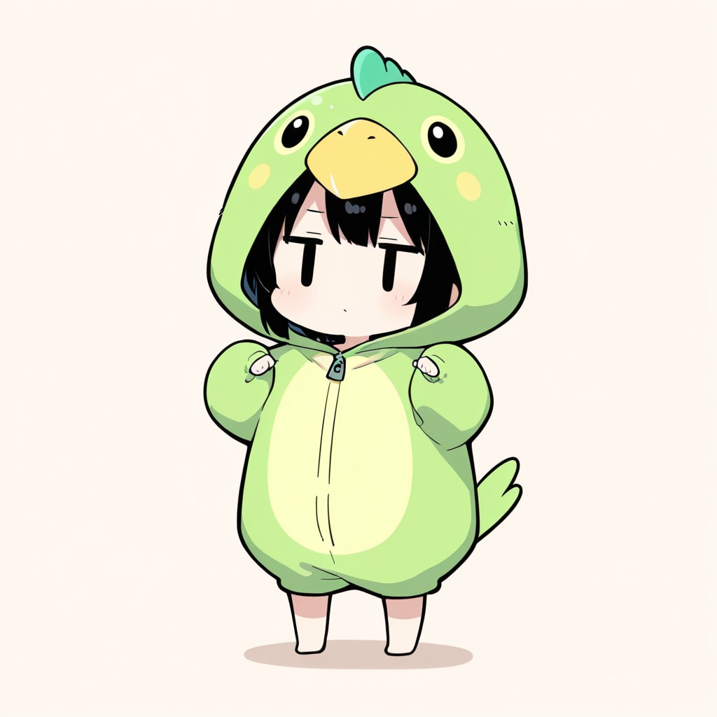 着ぐるみ着せ替え（オウム・インコ）