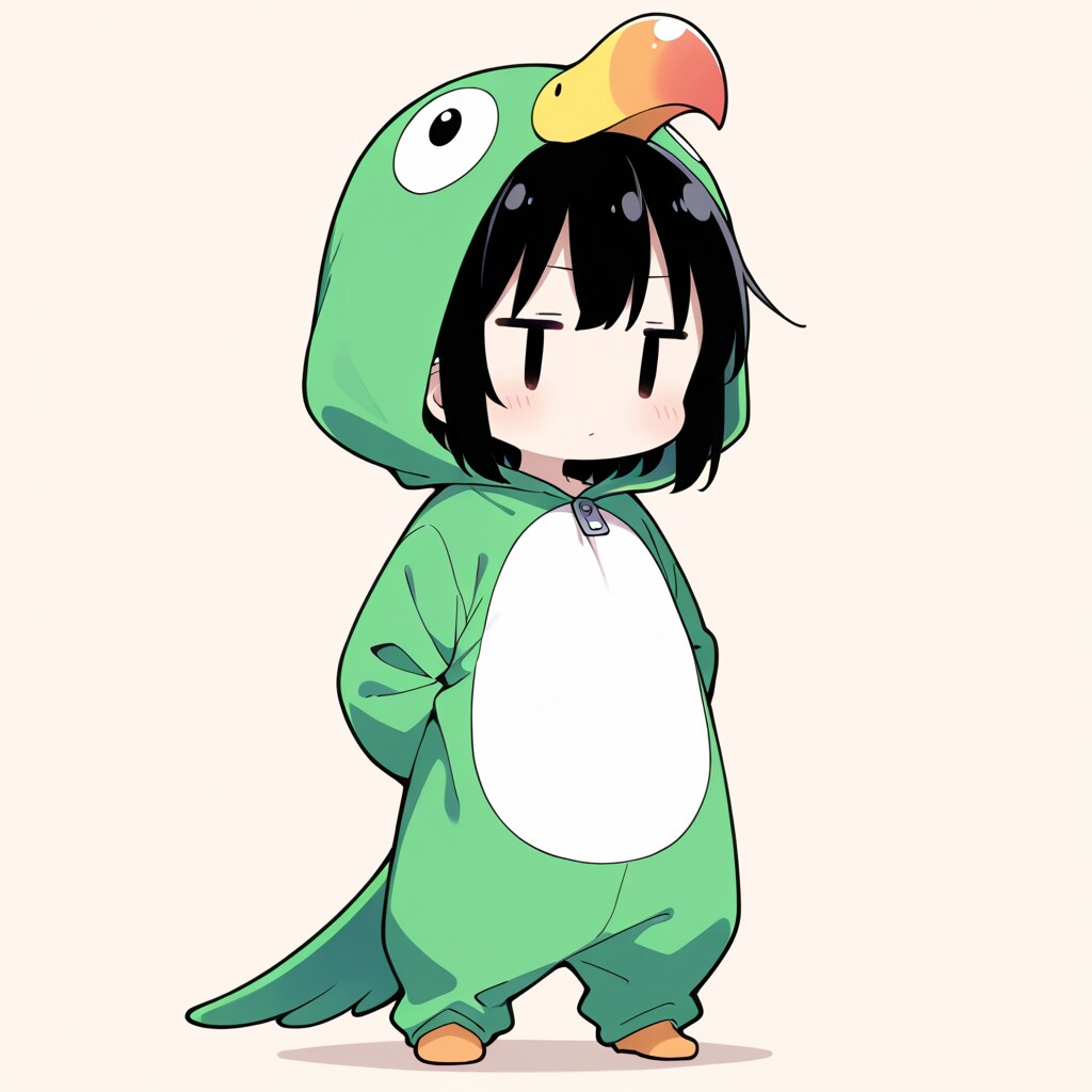 着ぐるみ着せ替え（オウム・インコ）