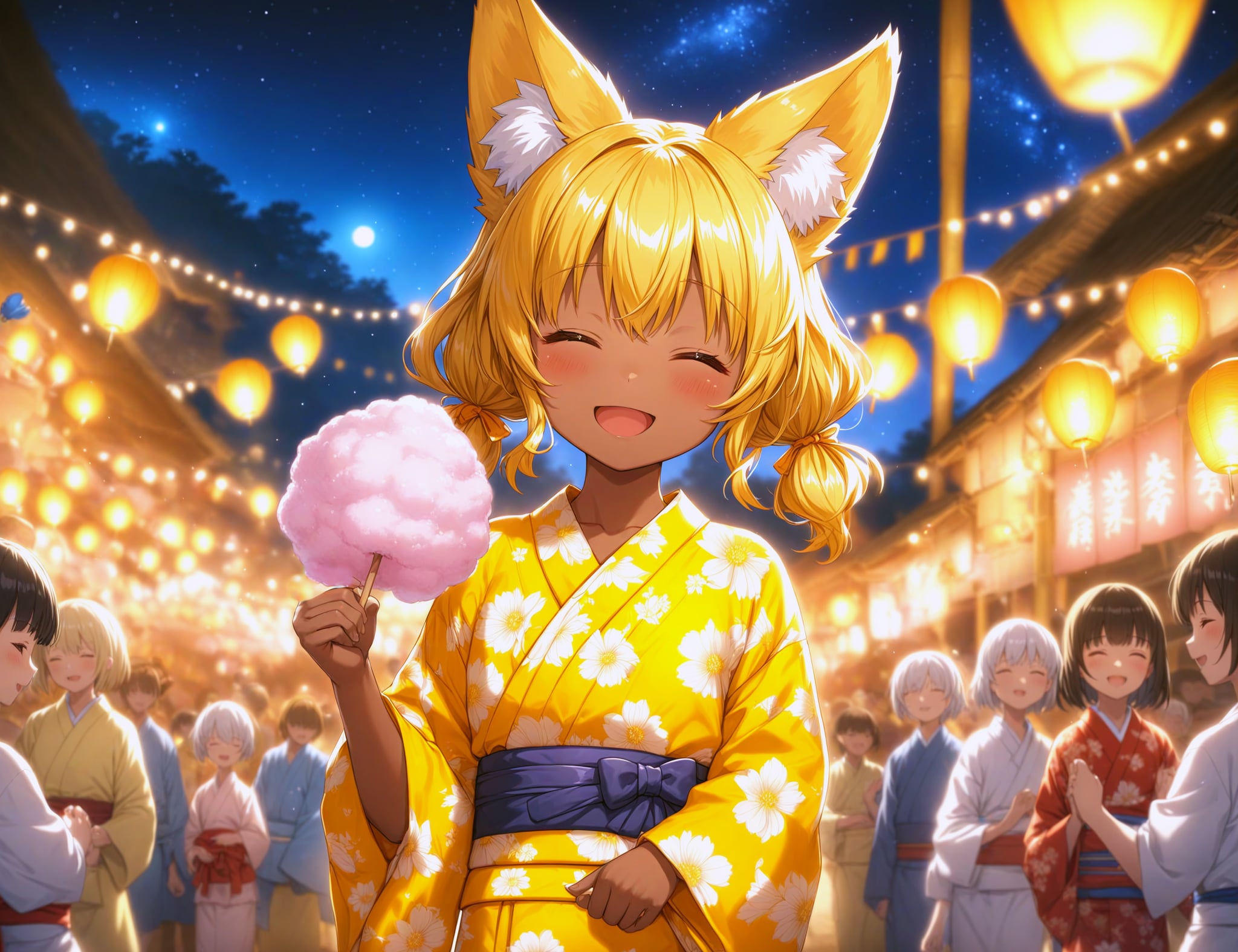 夏祭り狐娘 | の人気AIイラスト・グラビア