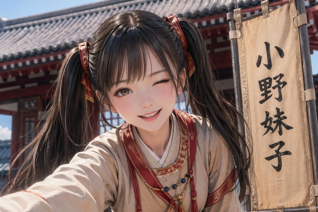 小野妹子(想像上のすがた)