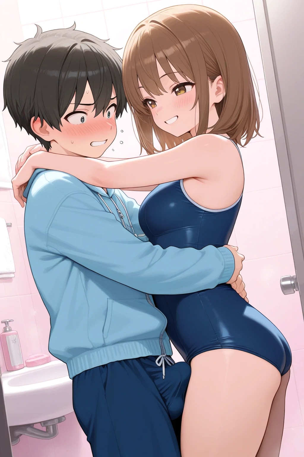 こ、これ以上くっつくなよ…