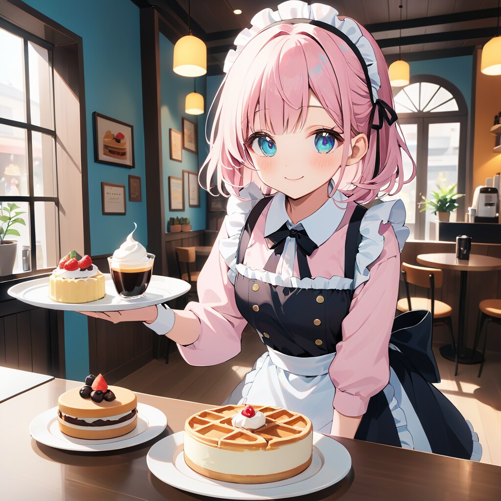 ウェイトレスさん | の人気AIイラスト・グラビア