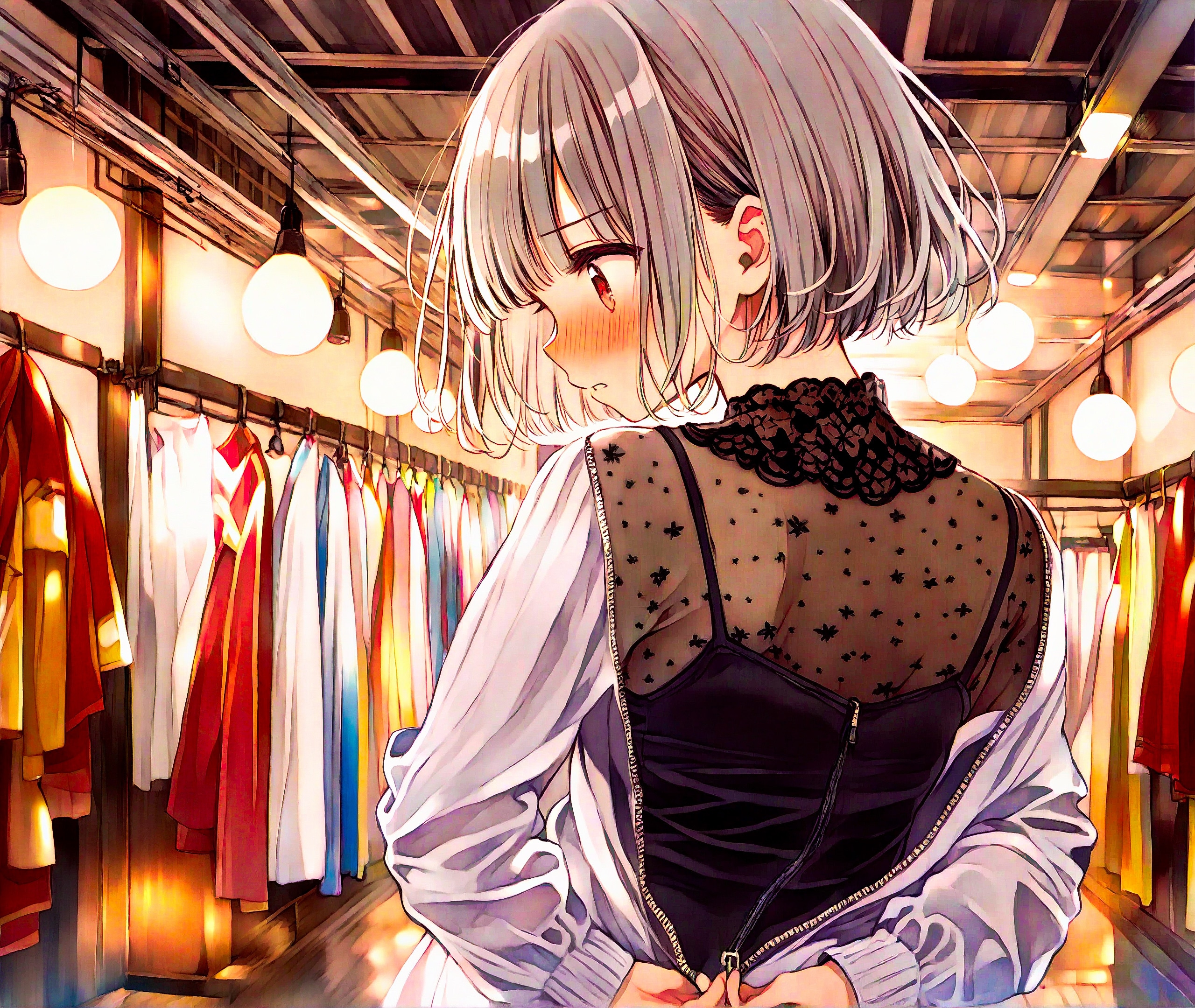 うそ…閉まらない… | の人気AIイラスト・グラビア