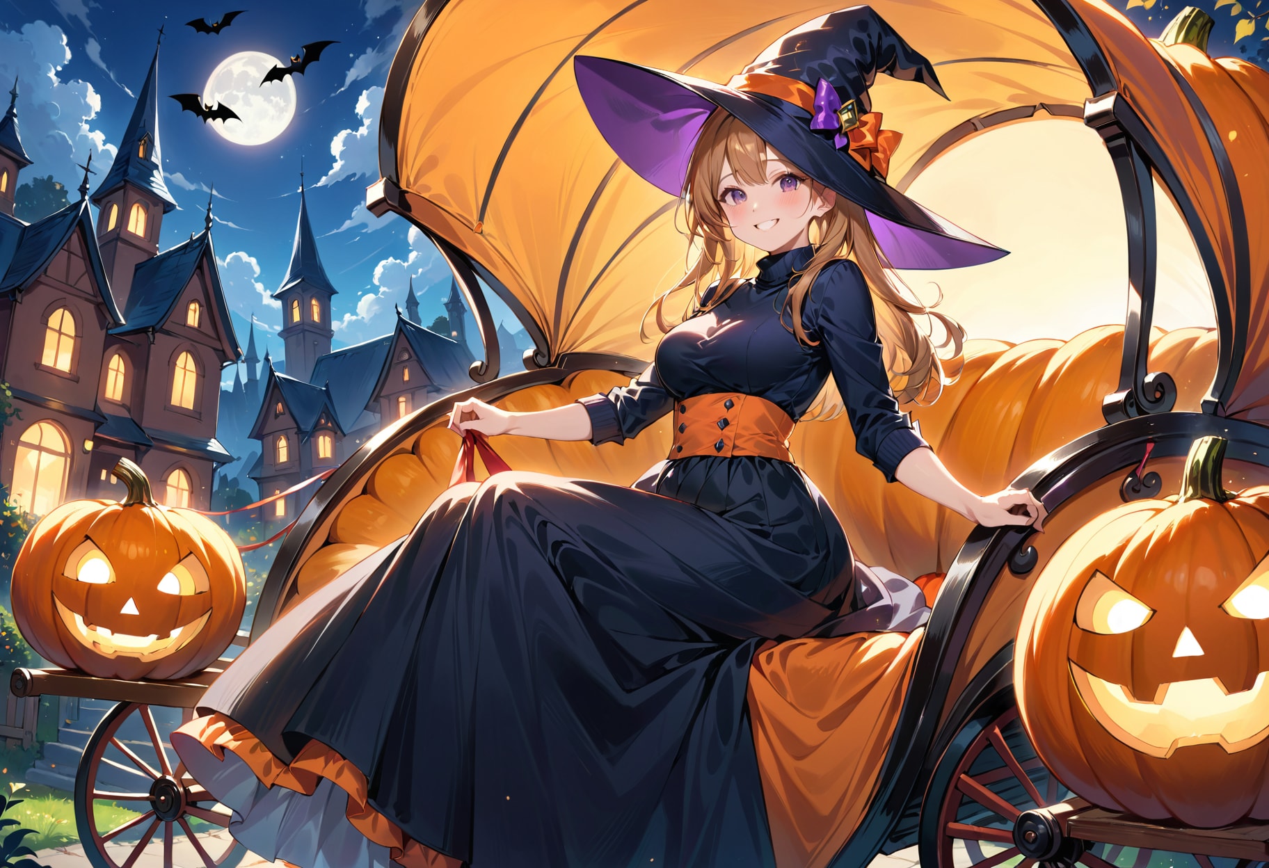 ハロウィンパーティにおでかけ | の人気AIイラスト・グラビア