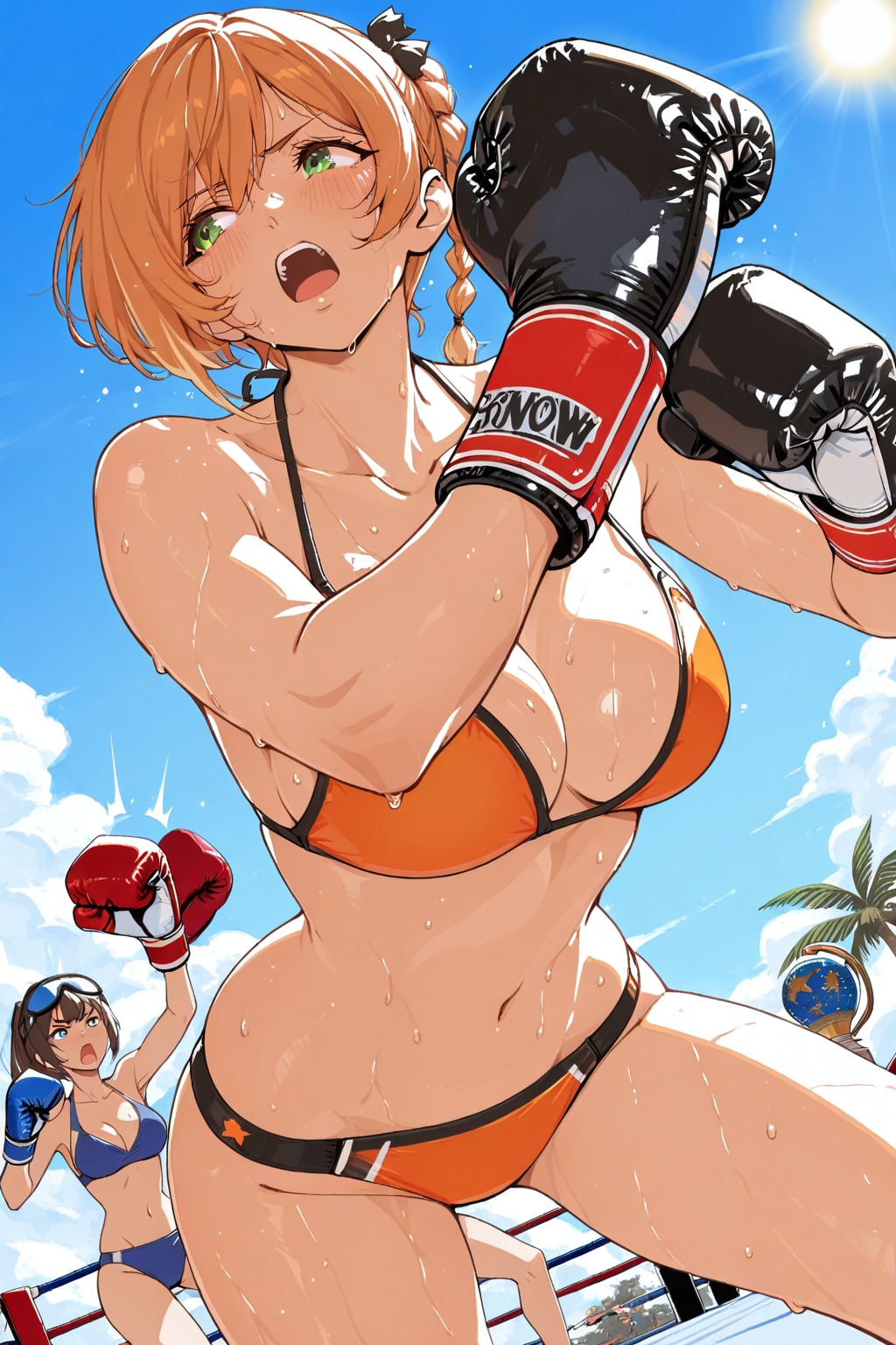 真夏のビキニボクシング