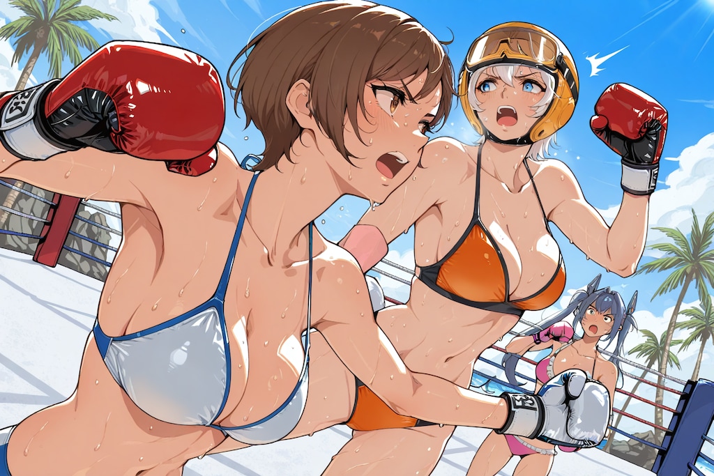 真夏のビキニボクシング