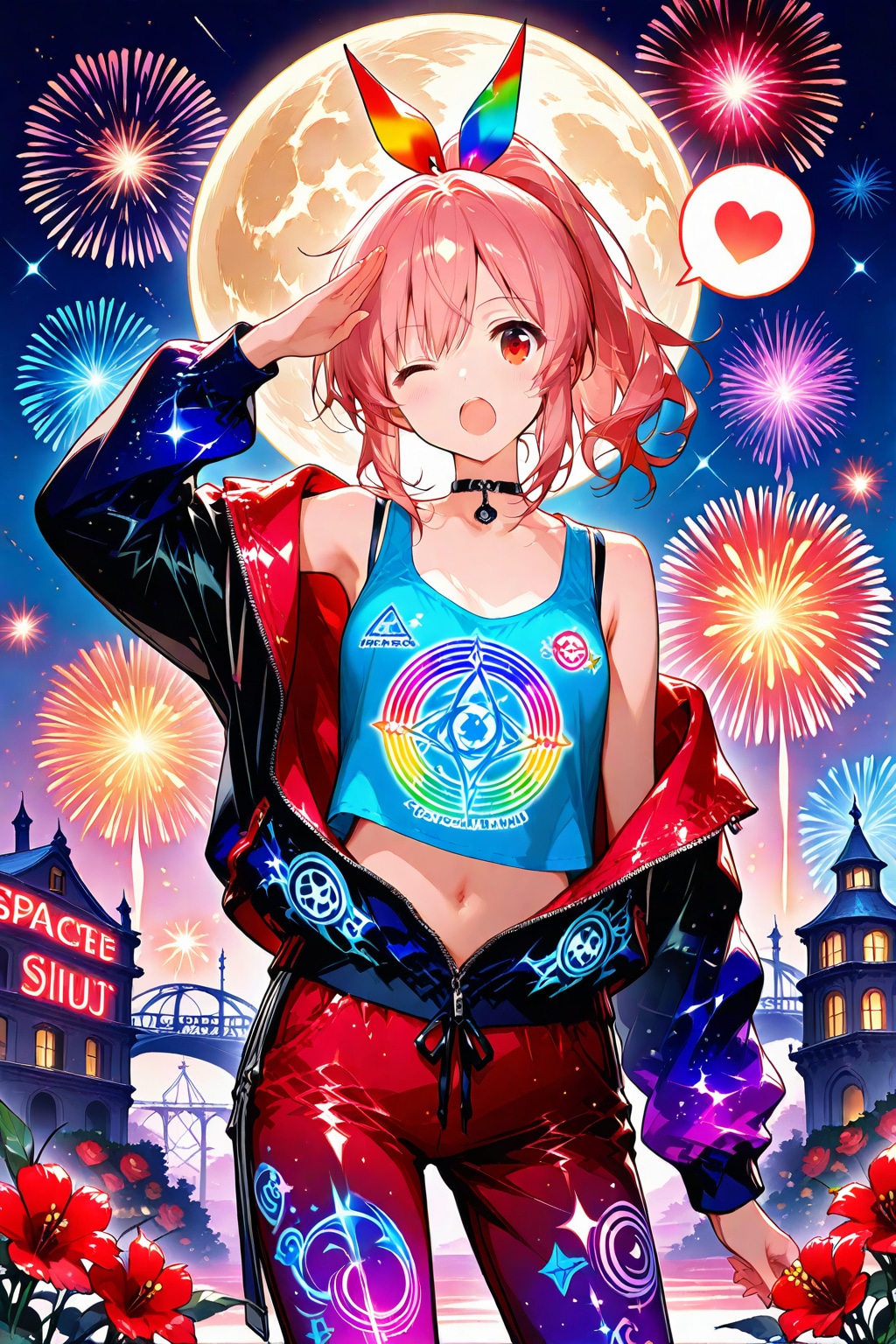 ピンク髪ちゃん