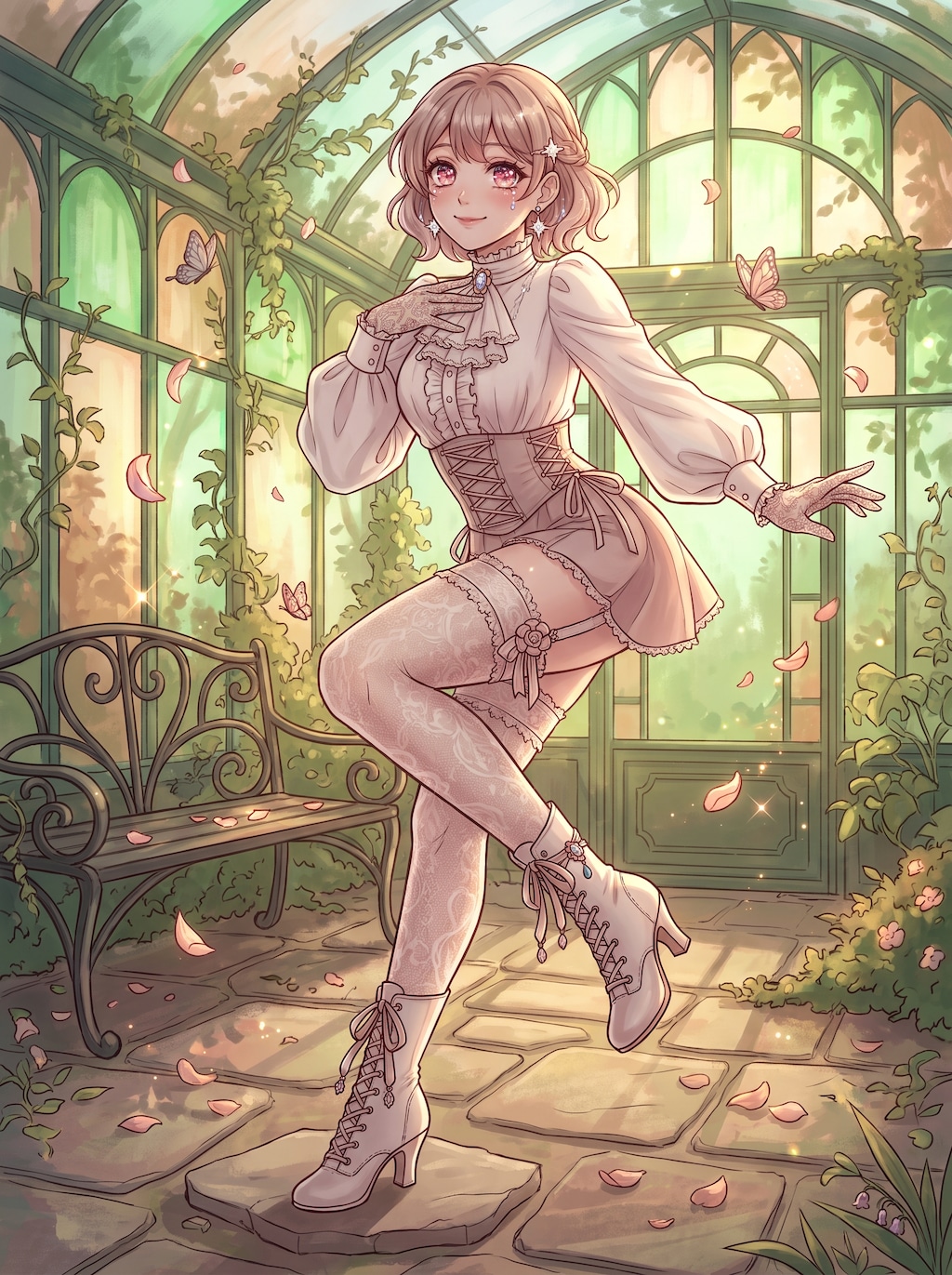 花霞の微笑