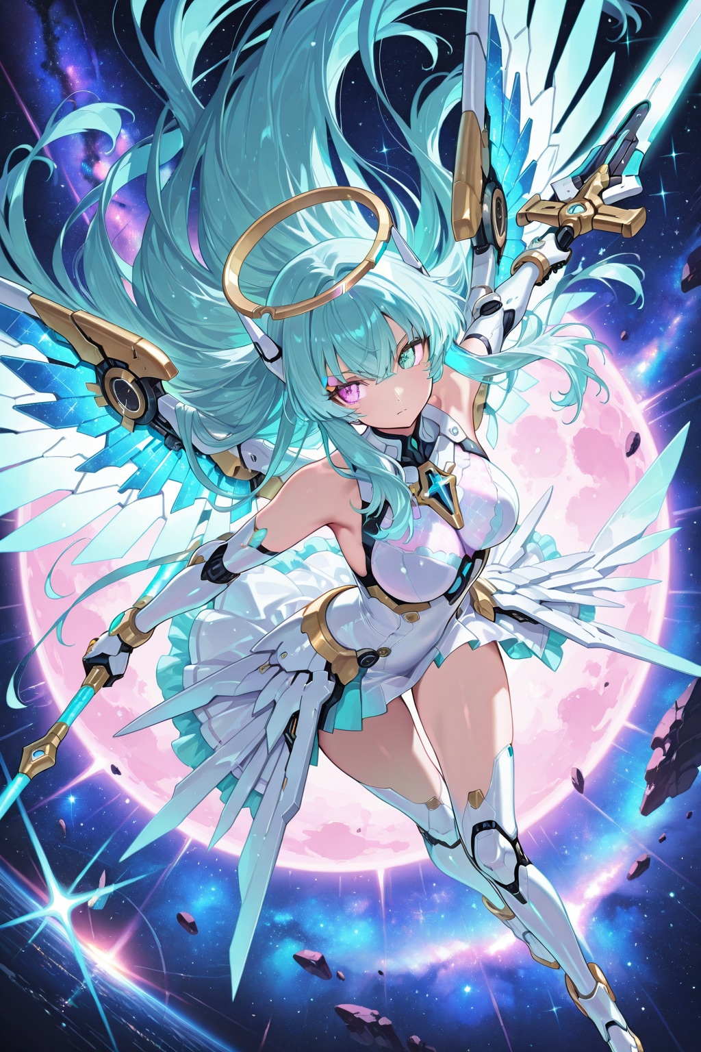 機械天使 | chichi-pui（ちちぷい）AIイラスト専用の投稿＆生成サイト