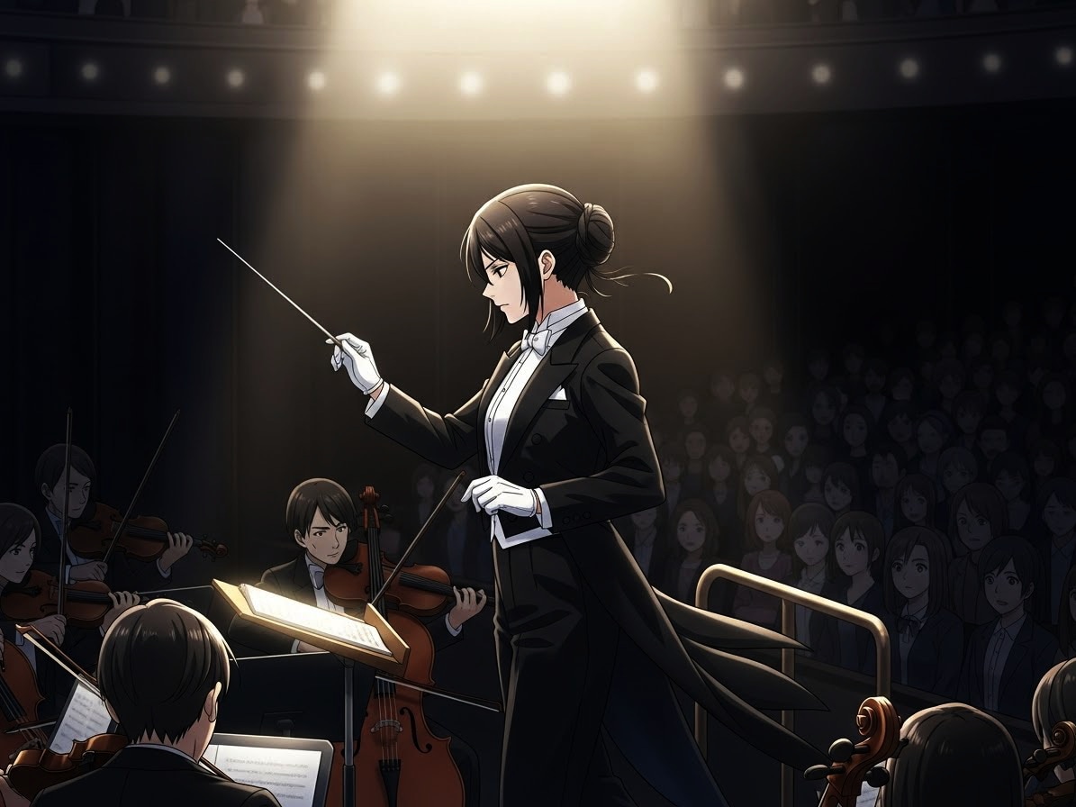 女性指揮者 | の人気AIイラスト・グラビア
