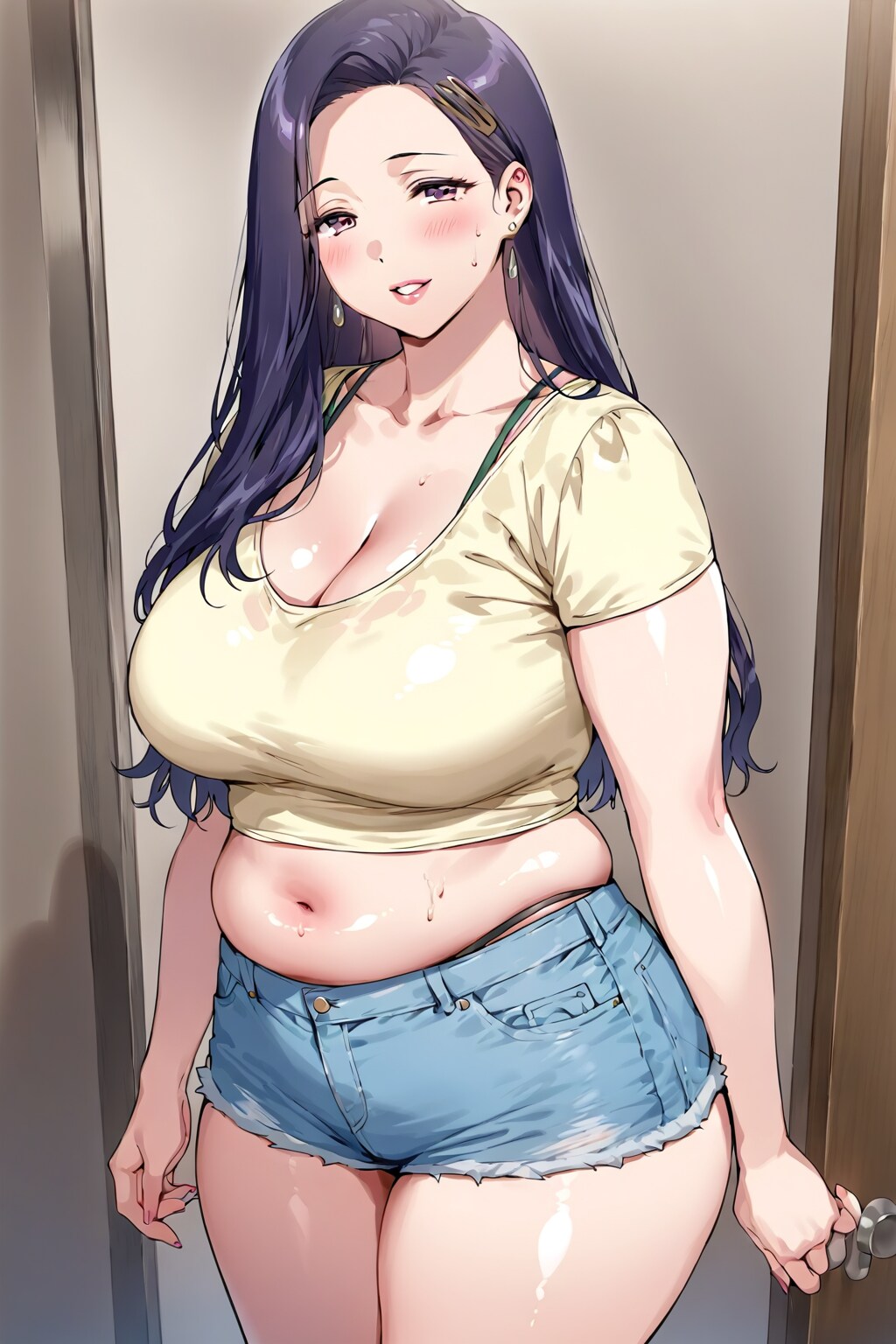 娘の服来て欲しいなんて...♡