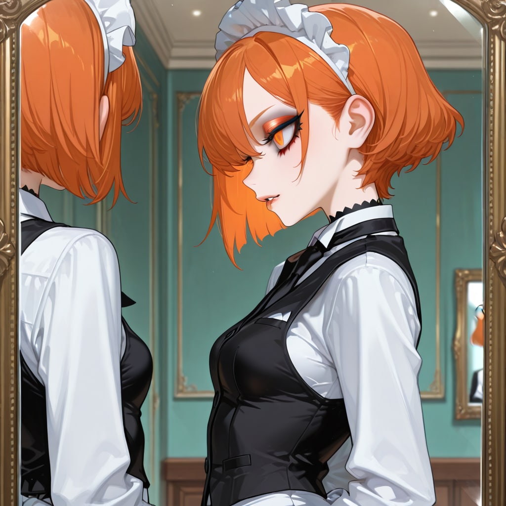 リップは控えめ、それが彼女流 | の人気AIイラスト・グラビア