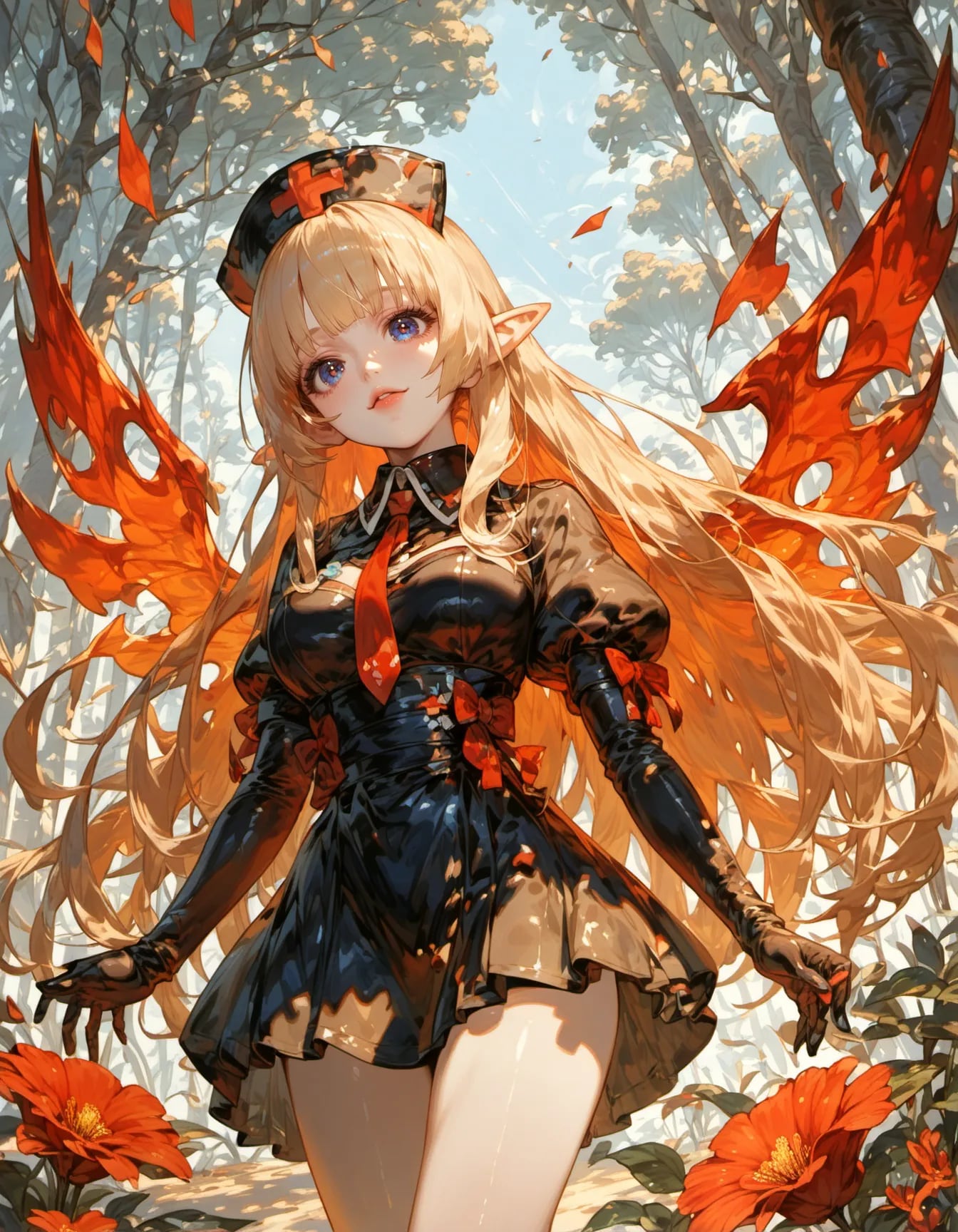 Flames Woven into the Forest | の人気AIイラスト・グラビア