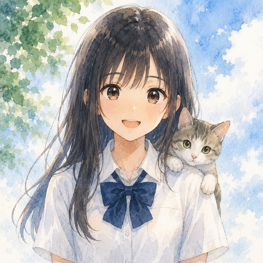 ねこと少女