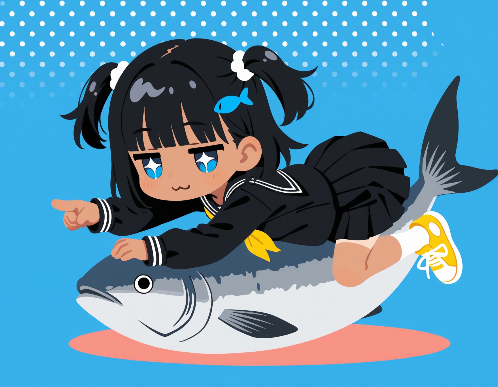 れっつごー🐟️ | の人気AIイラスト・グラビア