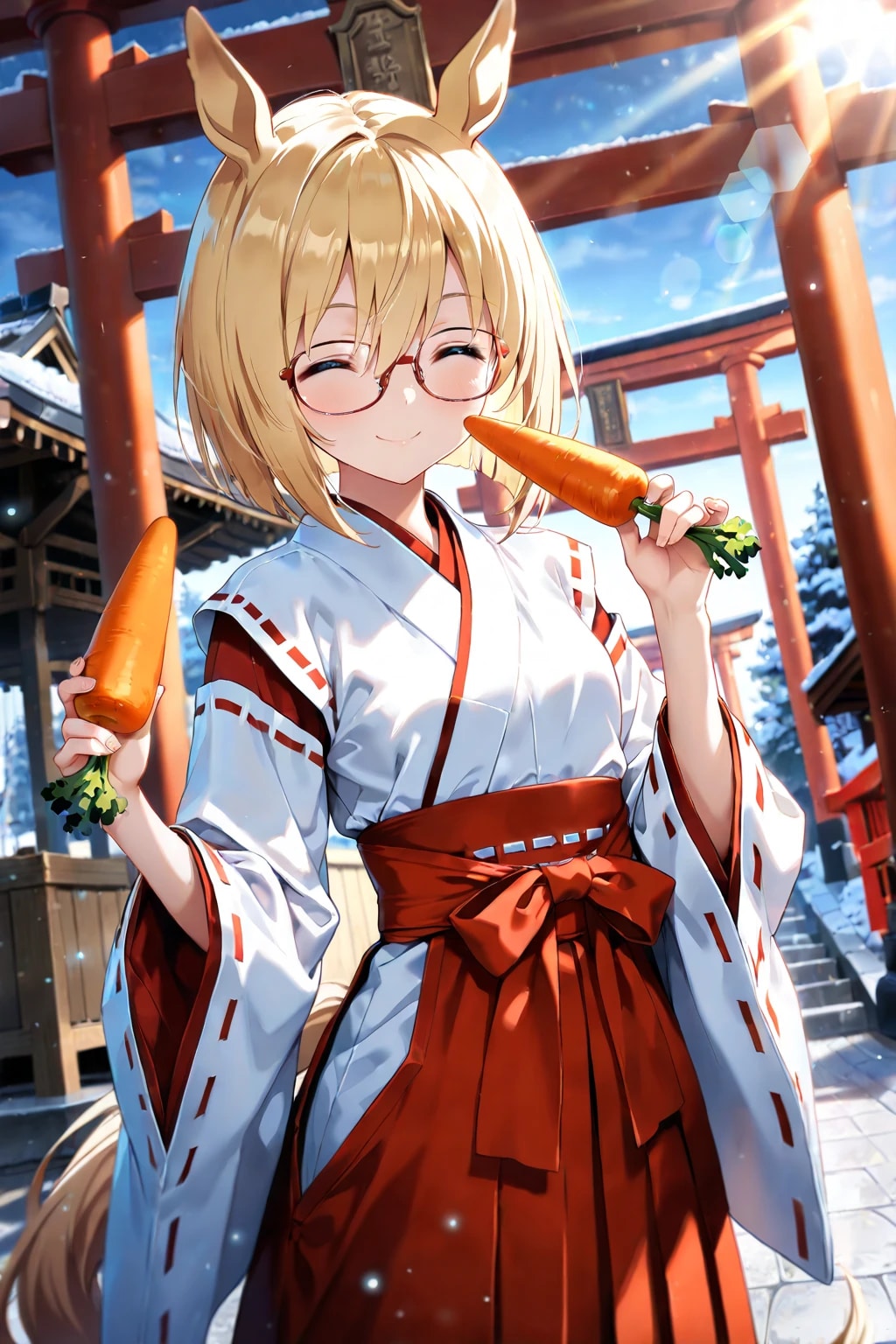 あけましてケモミミました🎶