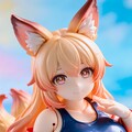 異世界制服少女達　スク水　九尾の狐  ご主人様？ 何処から見るですか？ 3枚目