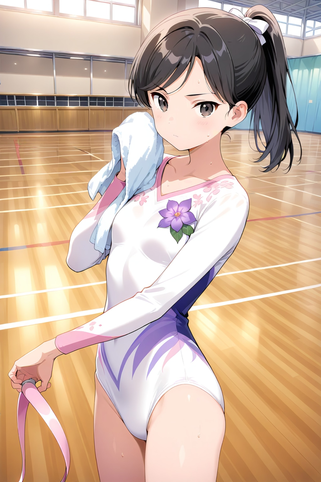 新体操部の沙希ちゃん✨８