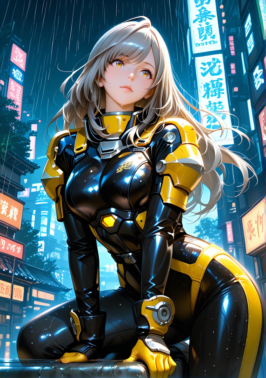 朝比奈月愛（AsahinaKagura）バトルスーツ　駄作