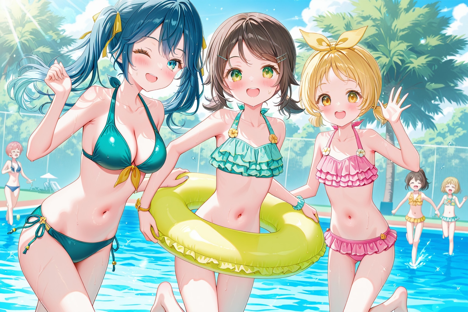 たのしい水あそび