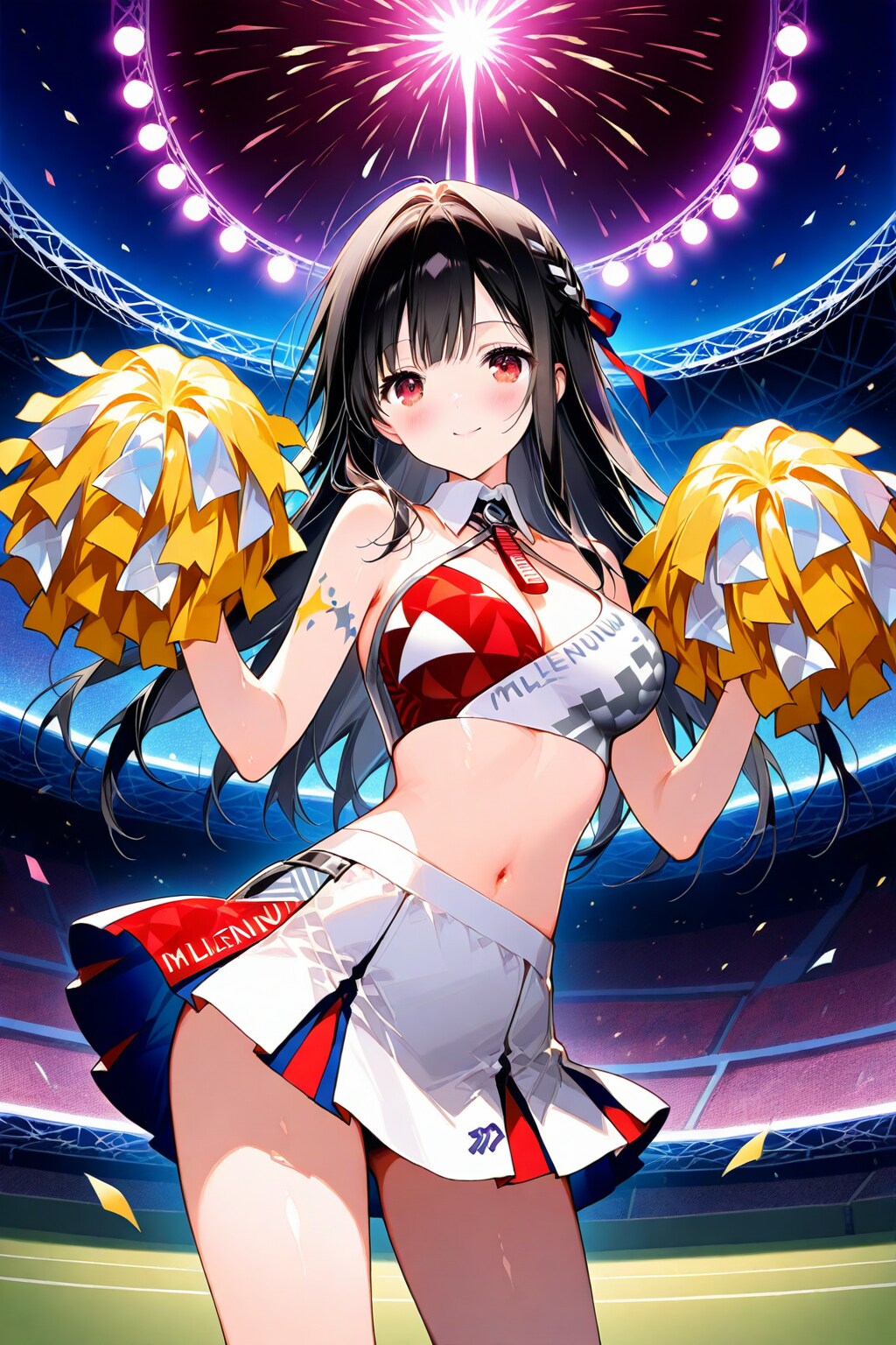 フレフレ少女（GRYPHON）ちちぷいのみんな応援します♪