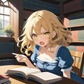 何読んでるの？ (台詞あり 2～7枚目) 11枚目