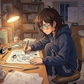 漫画家志望 2枚目