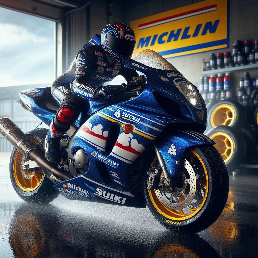 ミシュランカラースズキ隼