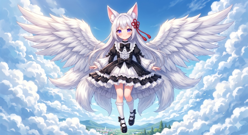 ヨミちゃん飛んでみた